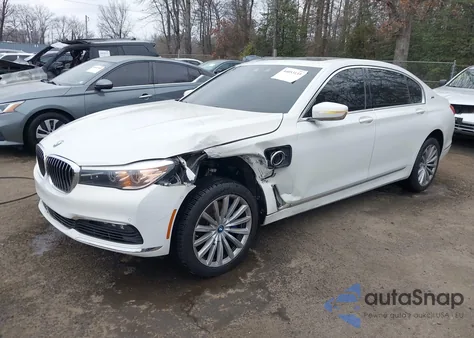 2017 BMW 740E xDrive Iperformance from USA, damaged, VIN WBA7J2C30HG497743